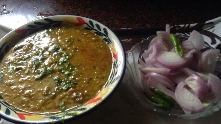 बैंगन मसूर दाल मसालेदार सब्जी / Masoor Baigan Ki Sabji