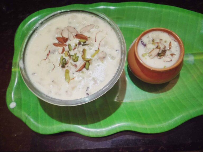 साबूदाने का खीर / Sabudana Kheer
