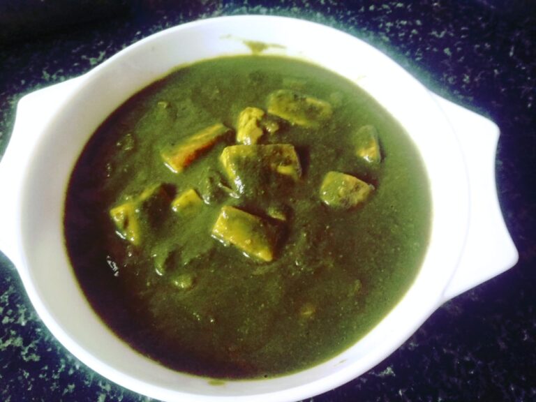 पालक पनीर / Palak Paneer