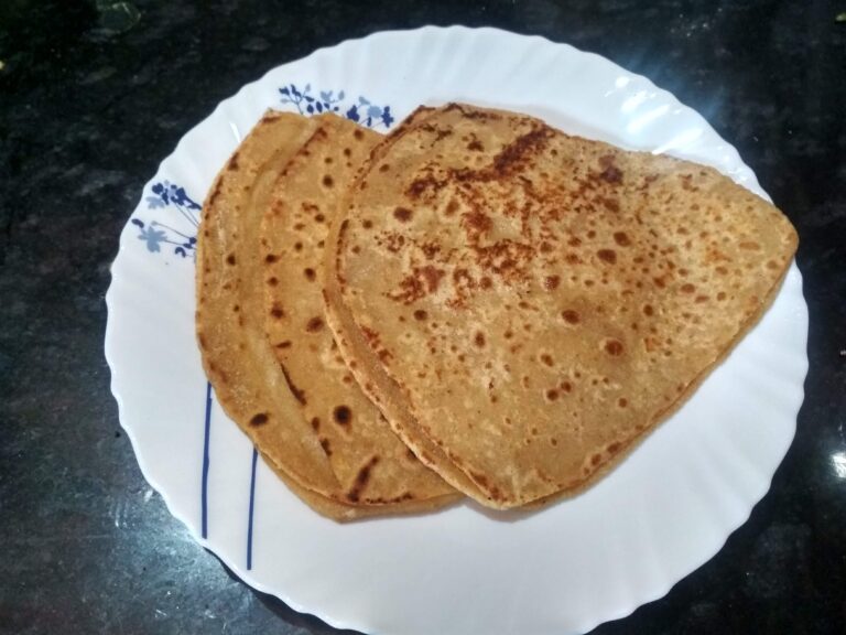   आटे का पराठ