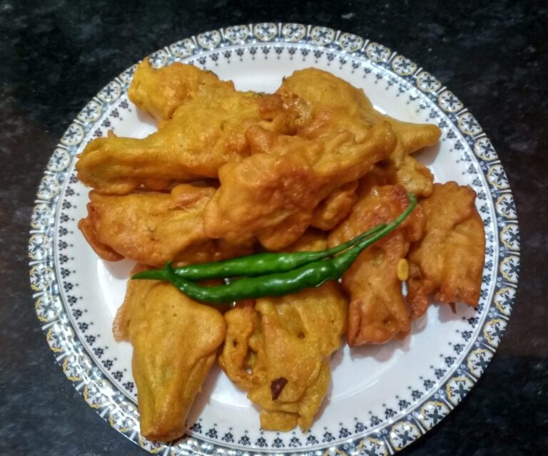 कोहङा के फूल का पकौड़ा