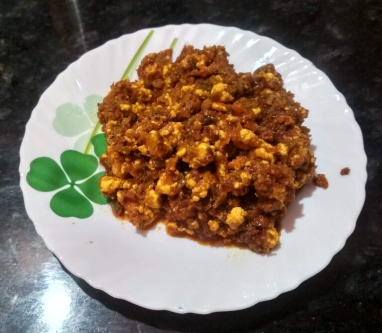 पनीर भुर्जी / Paneer Bhurji